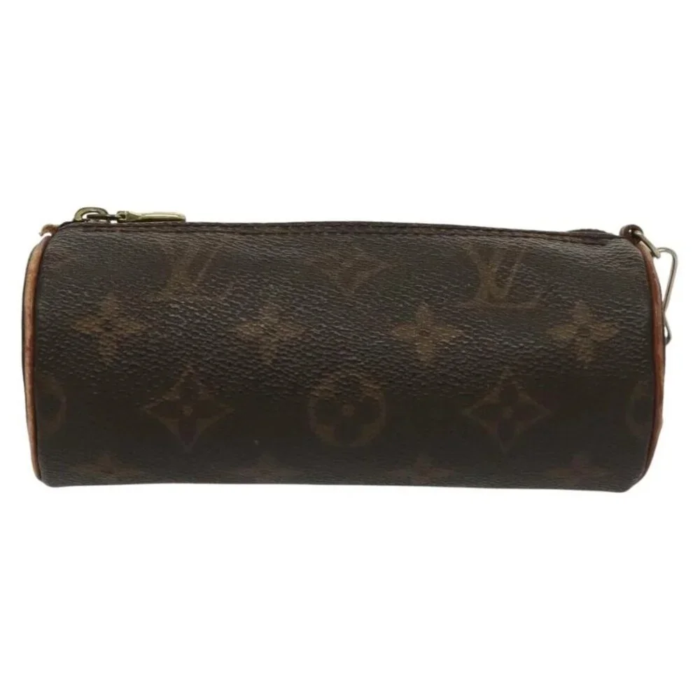 LOUIS VUITTON Monogram Papillon Pouch LV Auth 136696 - Picture 3 of 16